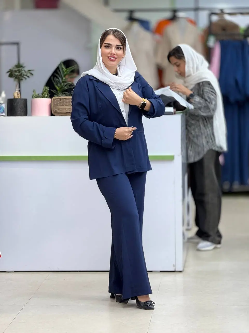 کت و شلوار الیزه کجرا سه تیکه